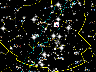 area map of M1