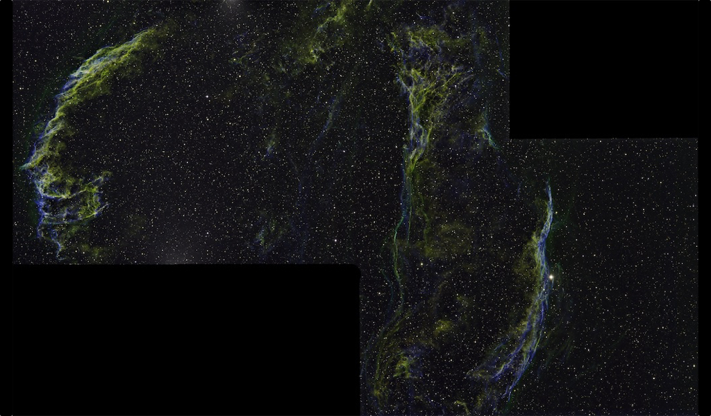 Veil Nebula in NHO